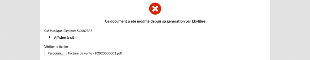 Document modifié