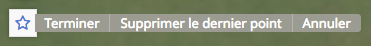 Menu déployé
