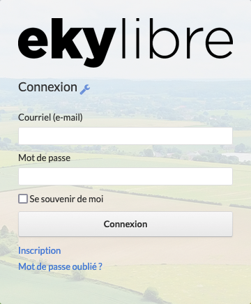 Mot de passe oublié