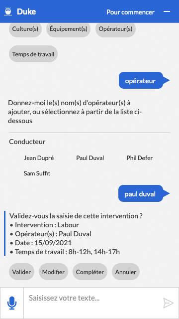 Dialogue Duke