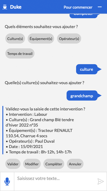 Dialogue Duke