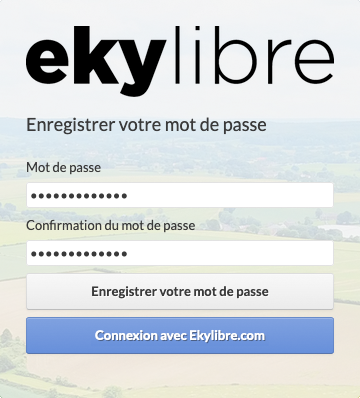 Formulaire d'accès