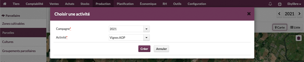 Modale Bordeaux
