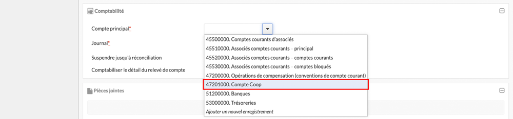 Nouvel enregistrement