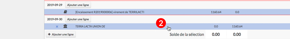 Pointage étape 2