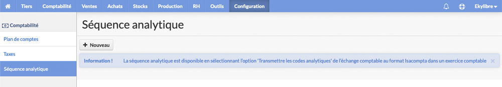 Séquence analytique