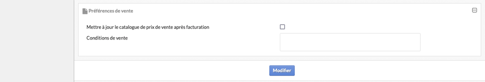 Validation configuration