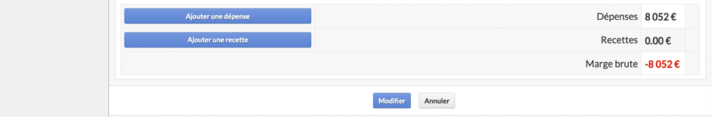 Sélection affectation