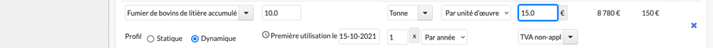 Modifier une dépense