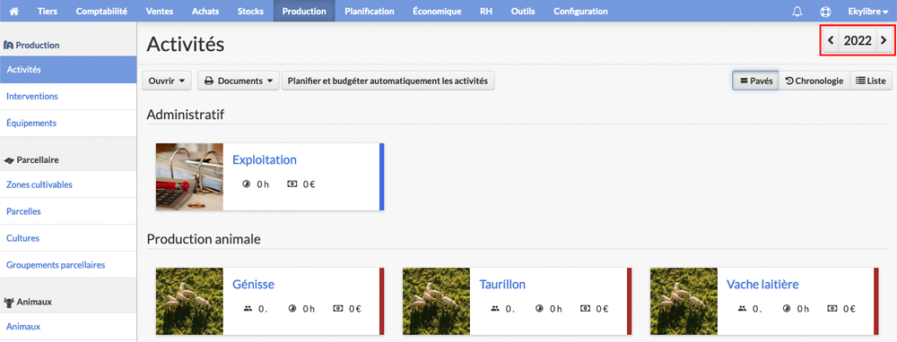 Sélection campagne